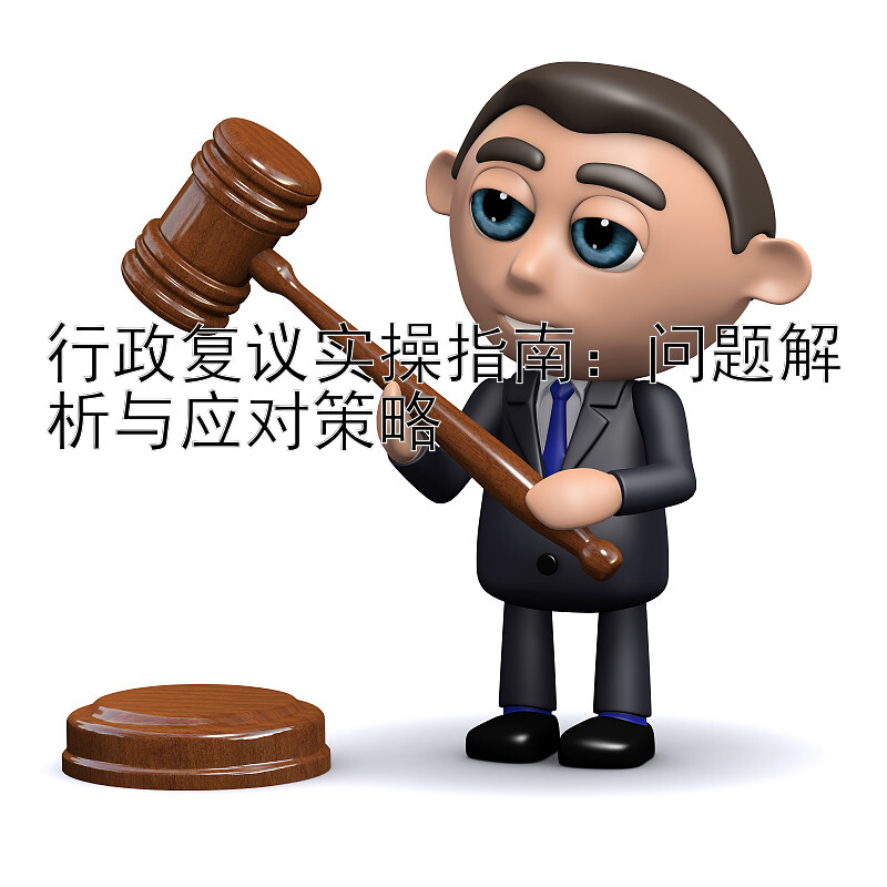 行政复议实操指南：问题解析与应对策略