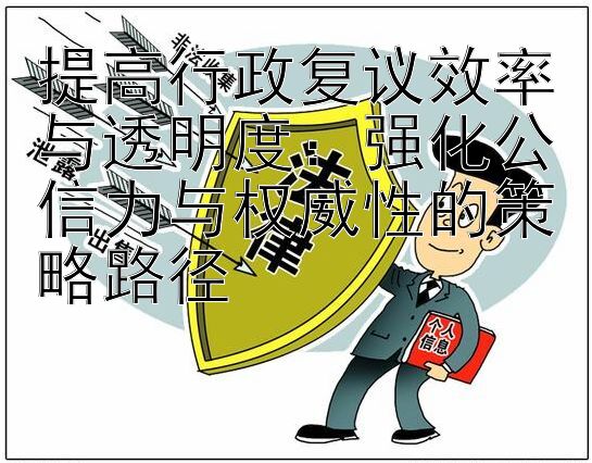 提高行政复议效率与透明度：强化公信力与权威性的策略路径