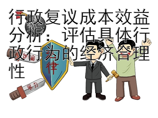 行政复议成本效益分析：评估具体行政行为的经济合理性