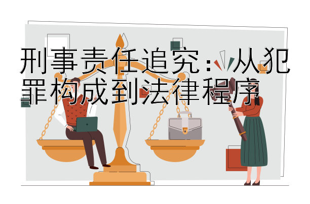 刑事责任追究：从犯罪构成到法律程序