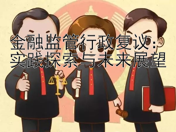 金融监管行政复议：实践探索与未来展望