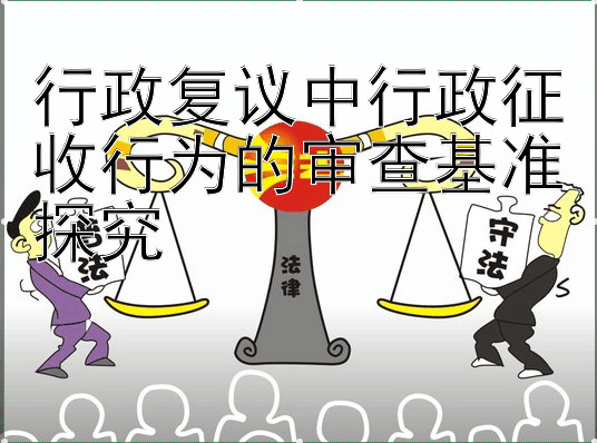 行政复议中行政征收行为的审查基准探究