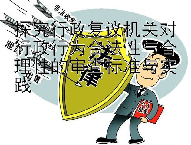 探究行政复议机关对行政行为合法性与合理性的审查标准与实践