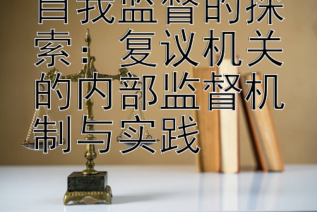 自我监督的探索：复议机关的内部监督机制与实践