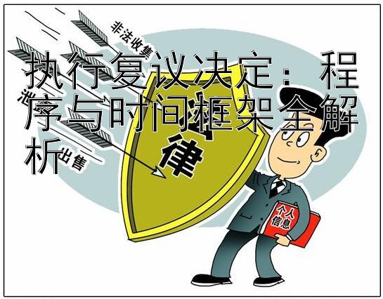 执行复议决定：程序与时间框架全解析