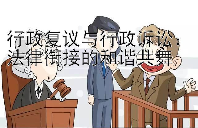 行政复议与行政诉讼：法律衔接的和谐共舞