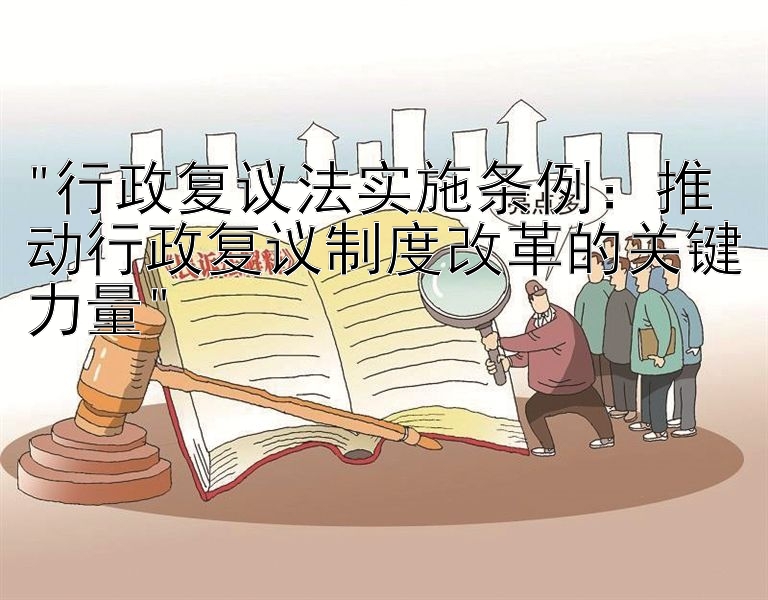 行政复议法实施条例：推动行政复议制度改革的关键力量